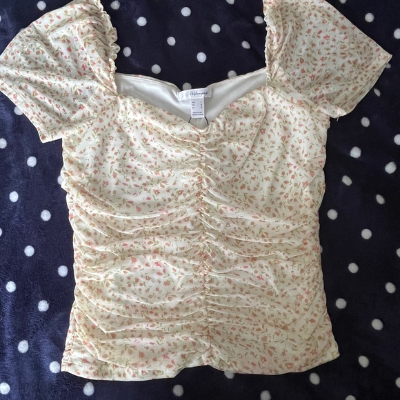 ReVamped Floral Blouse - Picture 1 of 3